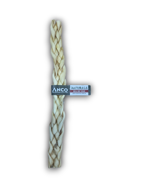 Anco - Naturals - Mega Beef Braid - 40-50cm