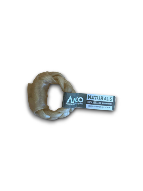 Anco - Naturals - Buffalo Collagen Braided Ring