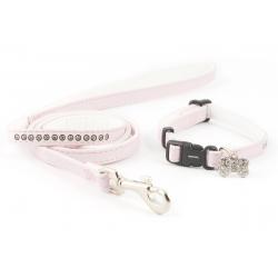 Ancol - Jewelled Puppy Set - Pink - 20-30cm