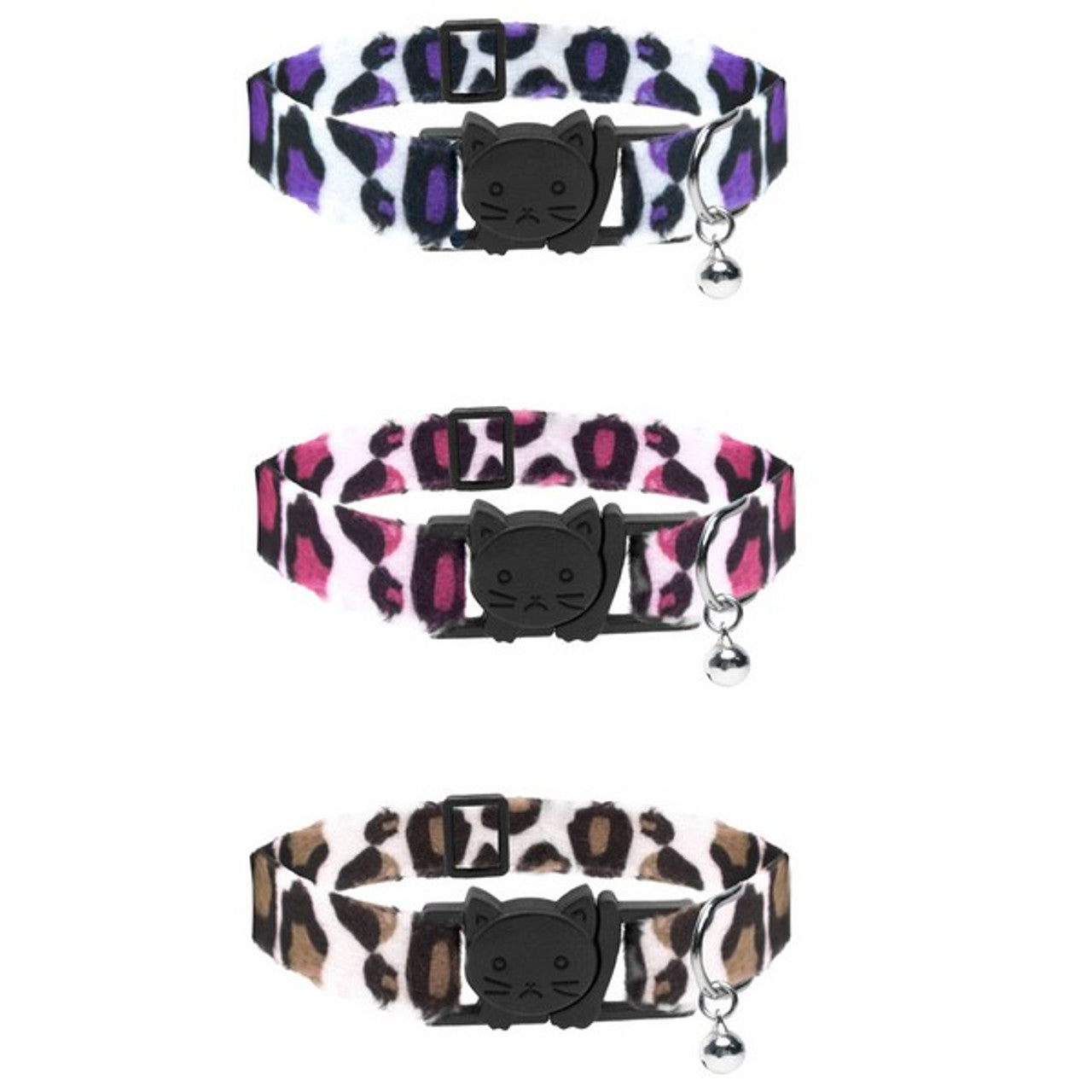 Cat Circus Collar - Leopard Print