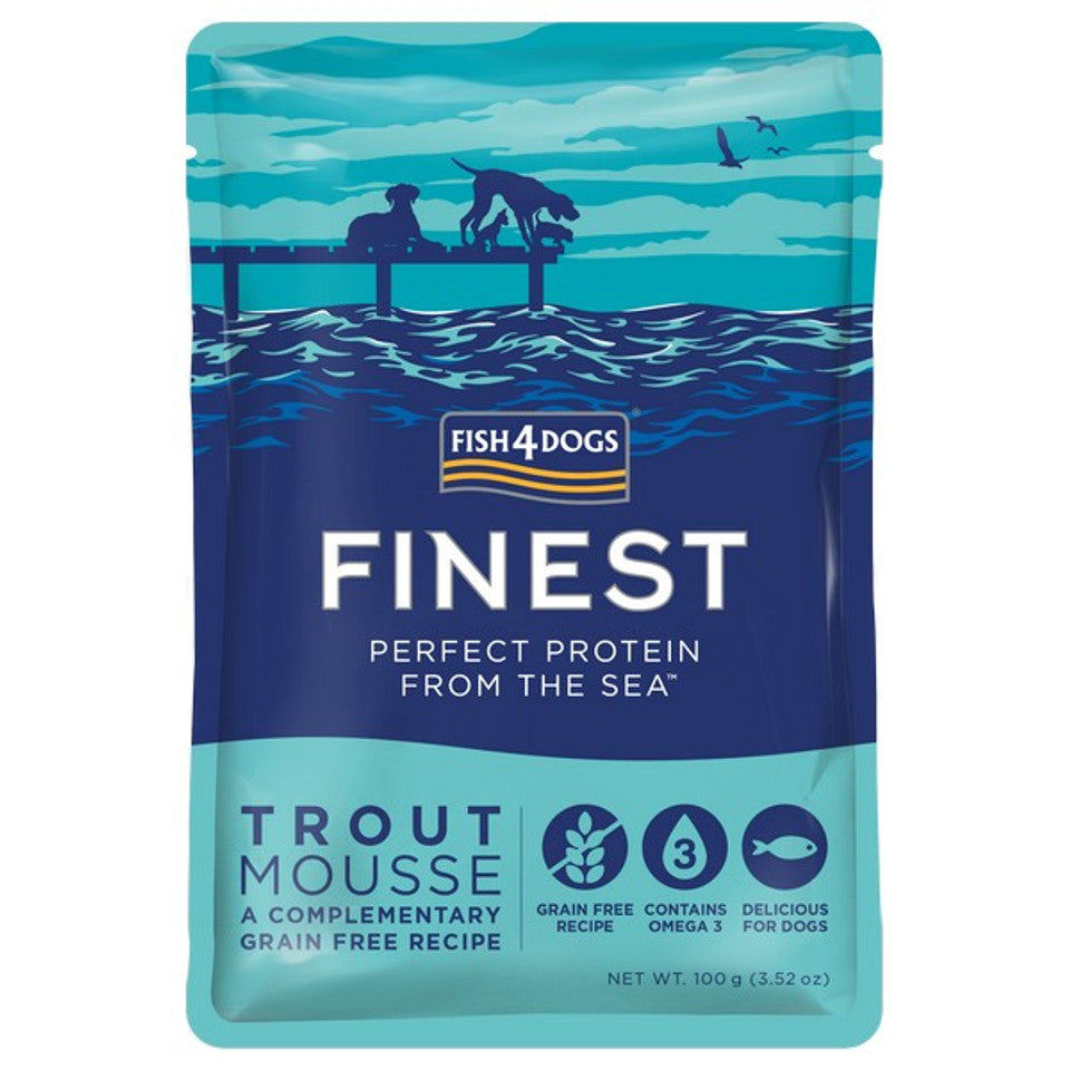 Fish4Dogs - Finest Trout Mousse - 100g