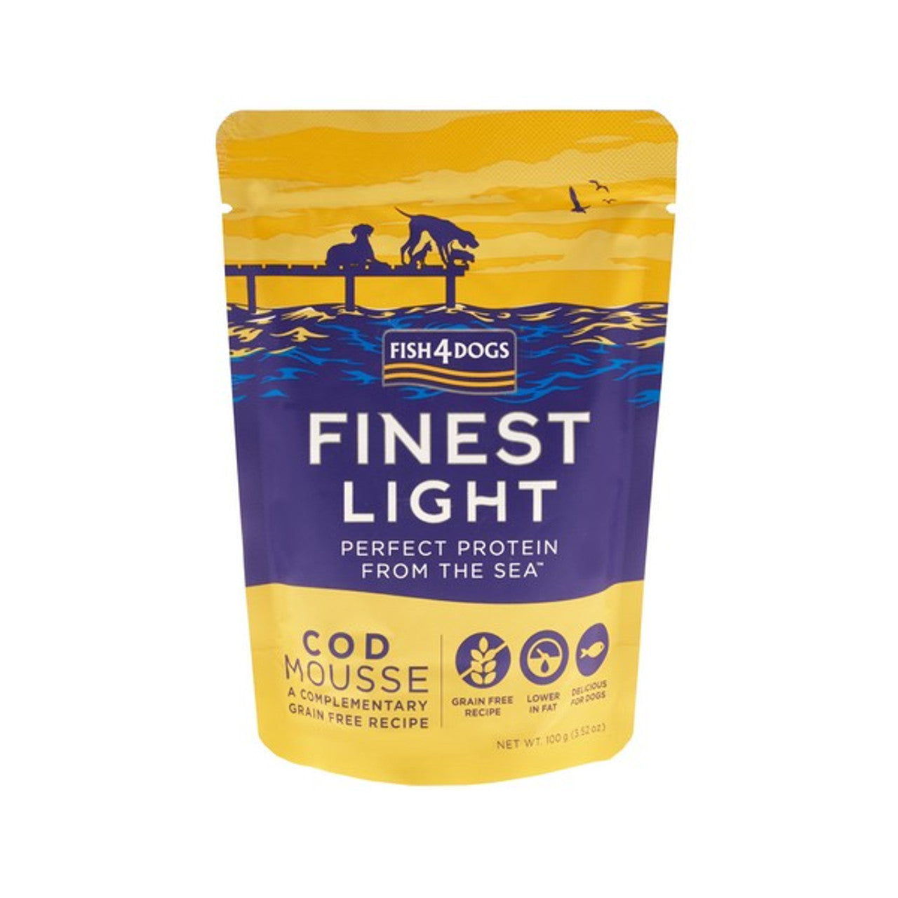 Fish4Dogs - Finest Light Cod Mousse - 100g