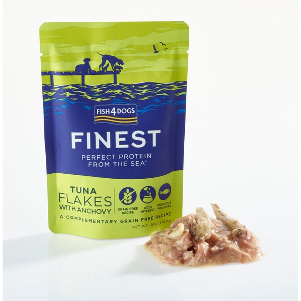 Fish4Dogs - Finest Tuna Flakes With Anchovy - 100g