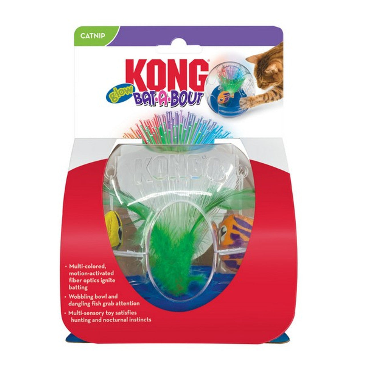 Kong - Bat-a-Bout Glow Aquarium