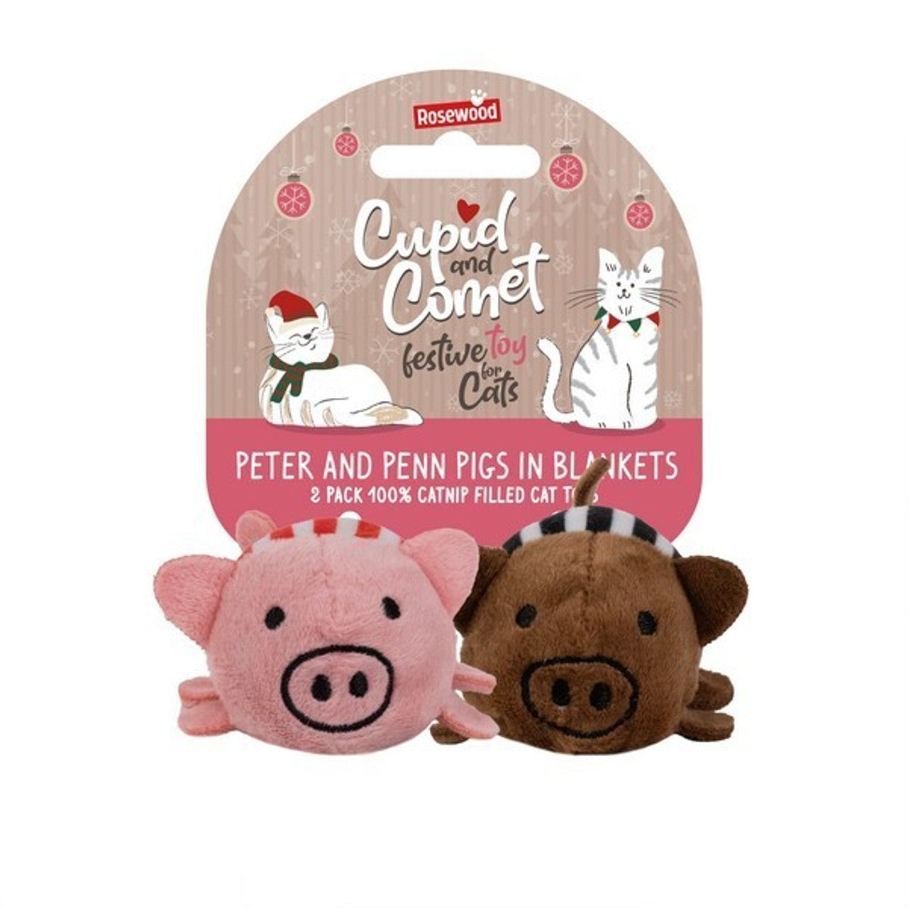 Cupid & Comet - Peter & Penn Pigs in Blankets