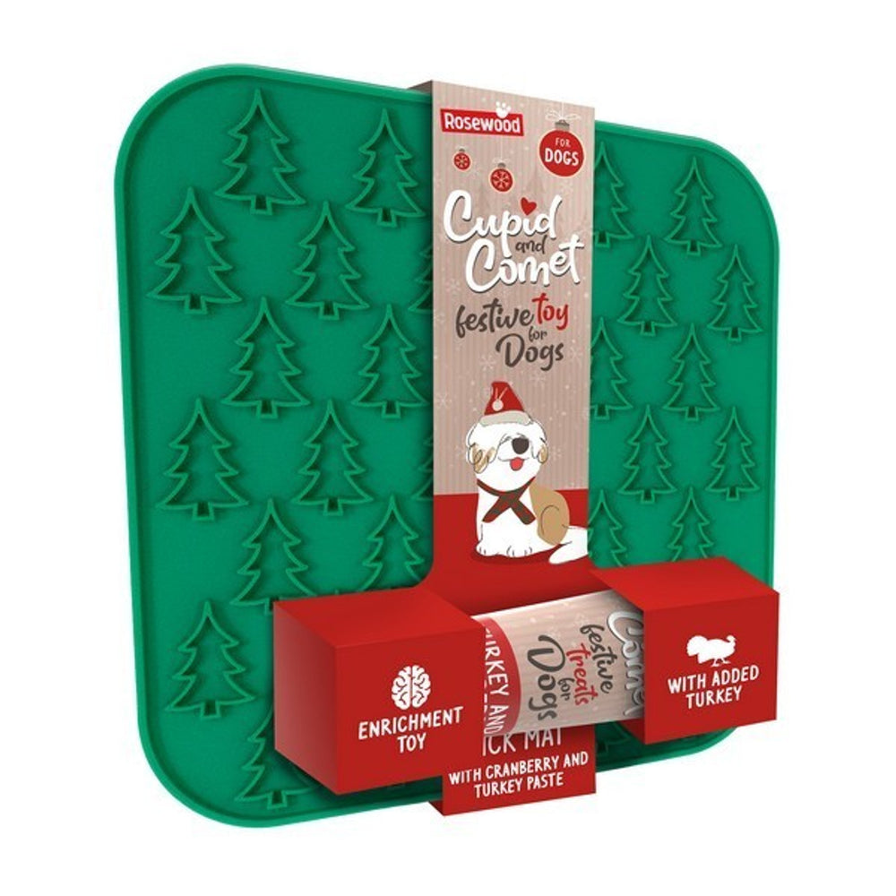Cupid & Comet - Xmas Lickimat with Turkey & Cranberry Paste (75g)
