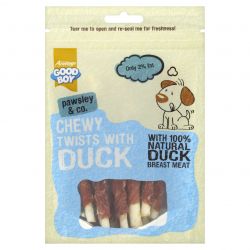 Good Boy Pawsley & Co Chewy Twists With Duck - 90g