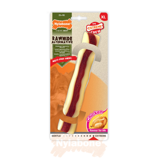 Nylabone - Chicken Rawhide Roll - XLarge