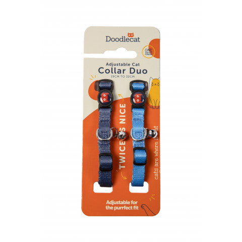 Doodlecat - Cat Collar Duo