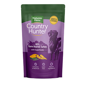 Natures Menu - Country Hunter - Turkey Dog Pouch - 150g