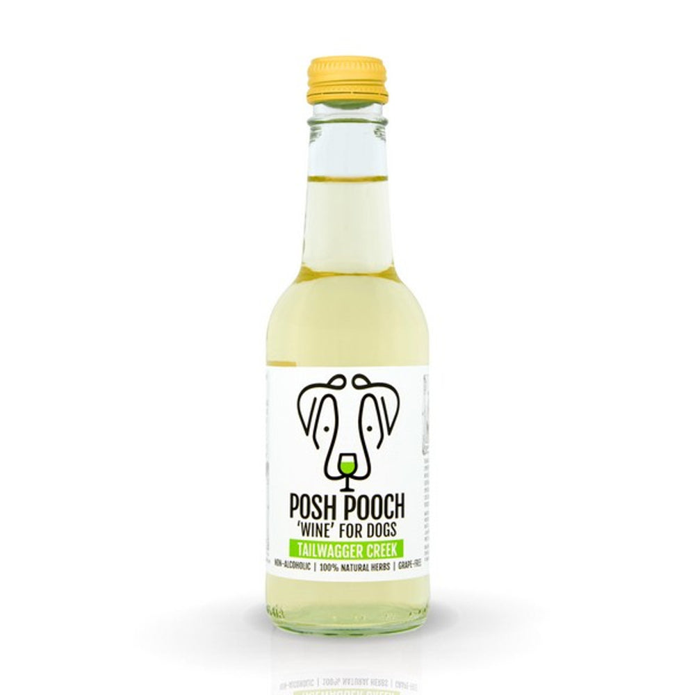 Woof & Brew - Posh Pooch Wine for Dogs - Tailwagger Creek - White - 250ml