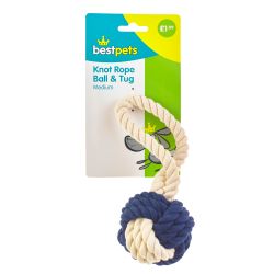 Best Pets - Knot Rope Ball & Tug Toy