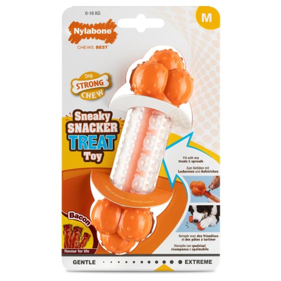 Nylabone - Bacon Extreme Chew - Rolley Bone - Large