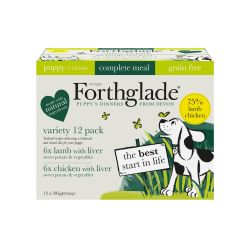 Forthglade - Puppy - Grain Free - Chicken & Lamb with Liver - 395g*12pk