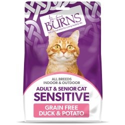 Burn's - Adult& Senior Cat - Sensitive - Duck & Potato