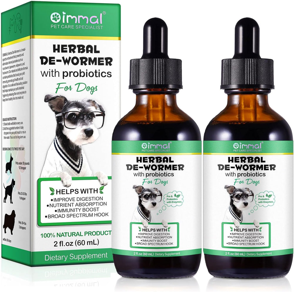 Aimmal - Herbal De-Wormer with Probiotics - Dogs