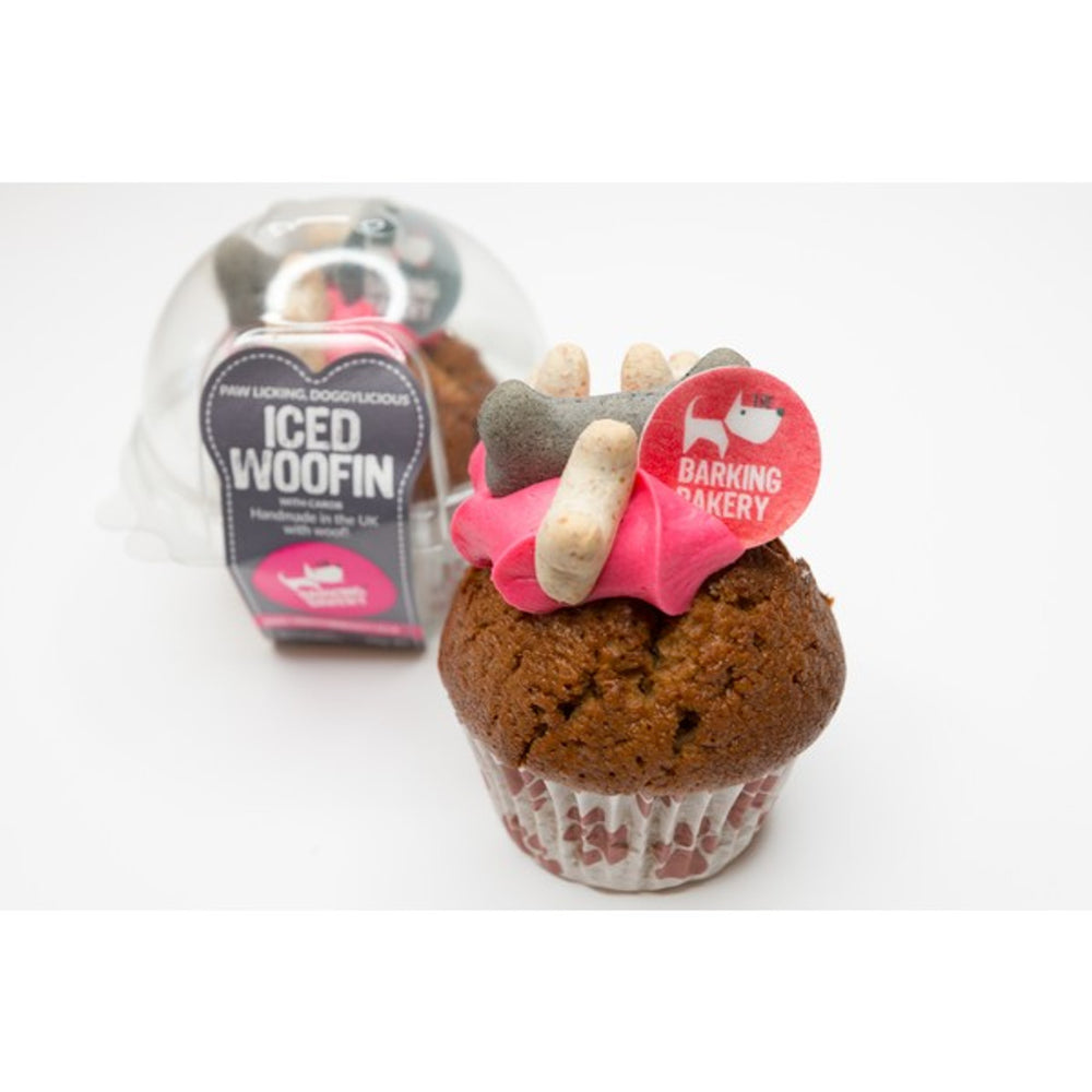 Barking Bakery - Pink Iced Carob Woofin