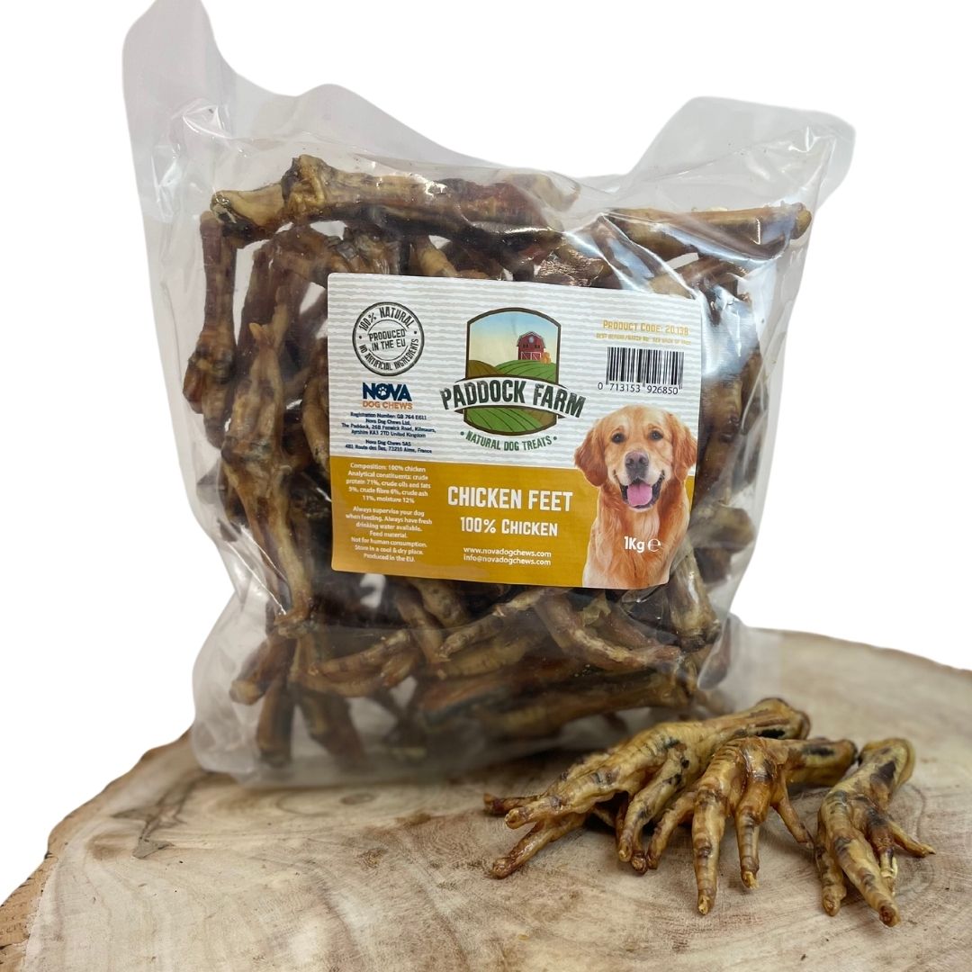 Paddock Farm - Chicken Feet - 1kg bag