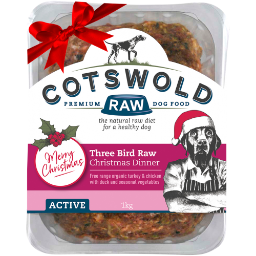 Cotswold Raw - Christmas Dinner - Three Bird Raw