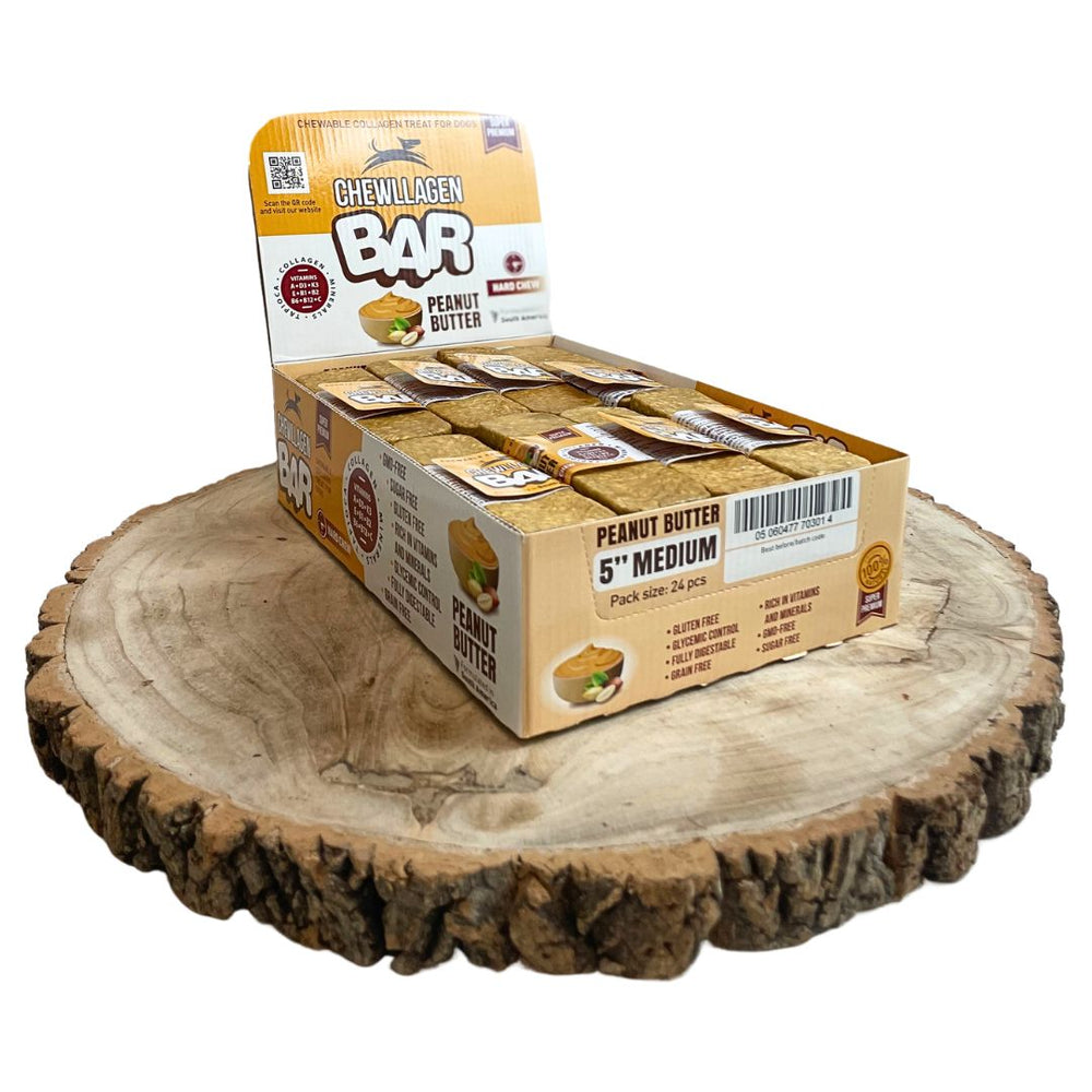 Chewllagen - Peanut Butter Bar - 5"