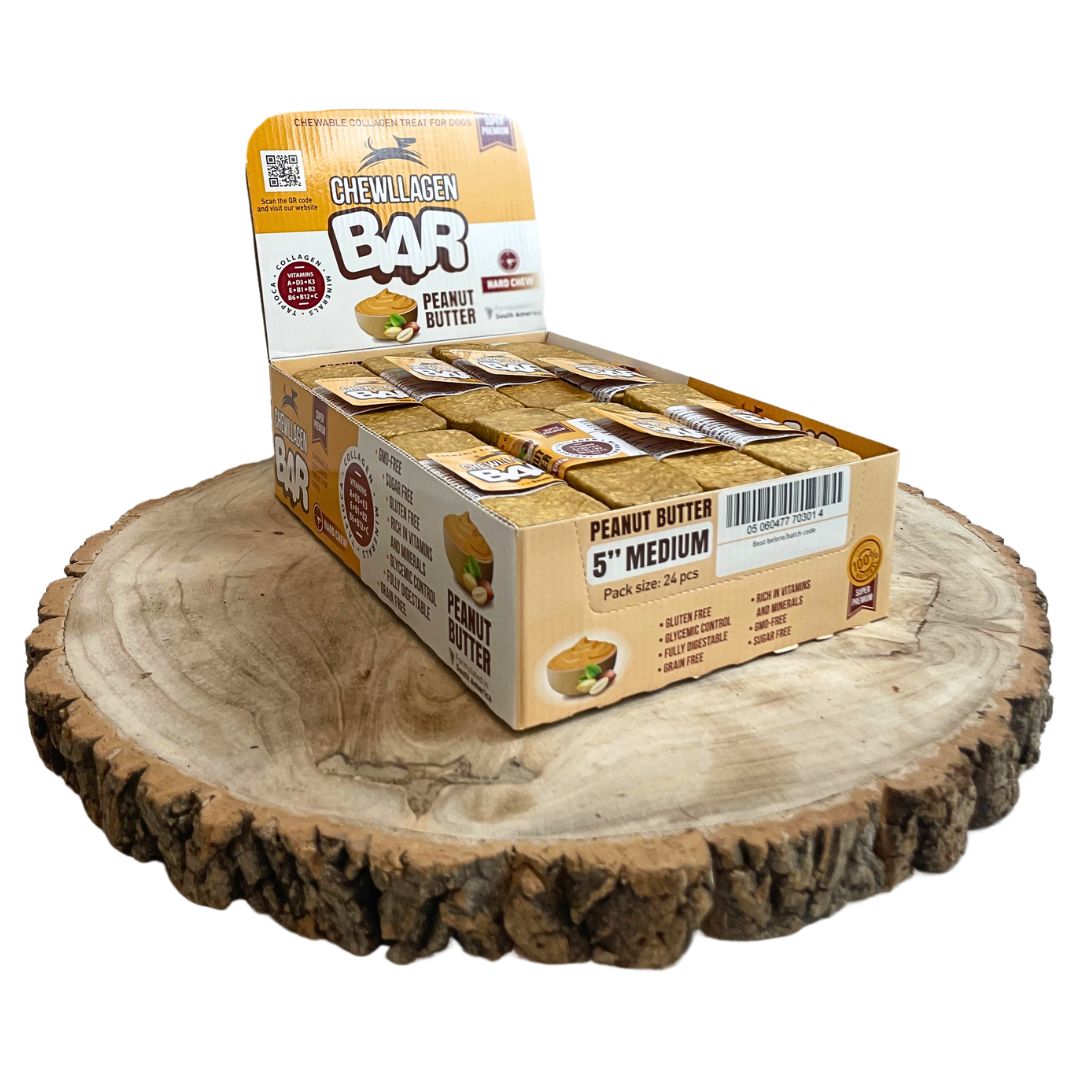 Chewllagen - Peanut Butter Bar - 5"