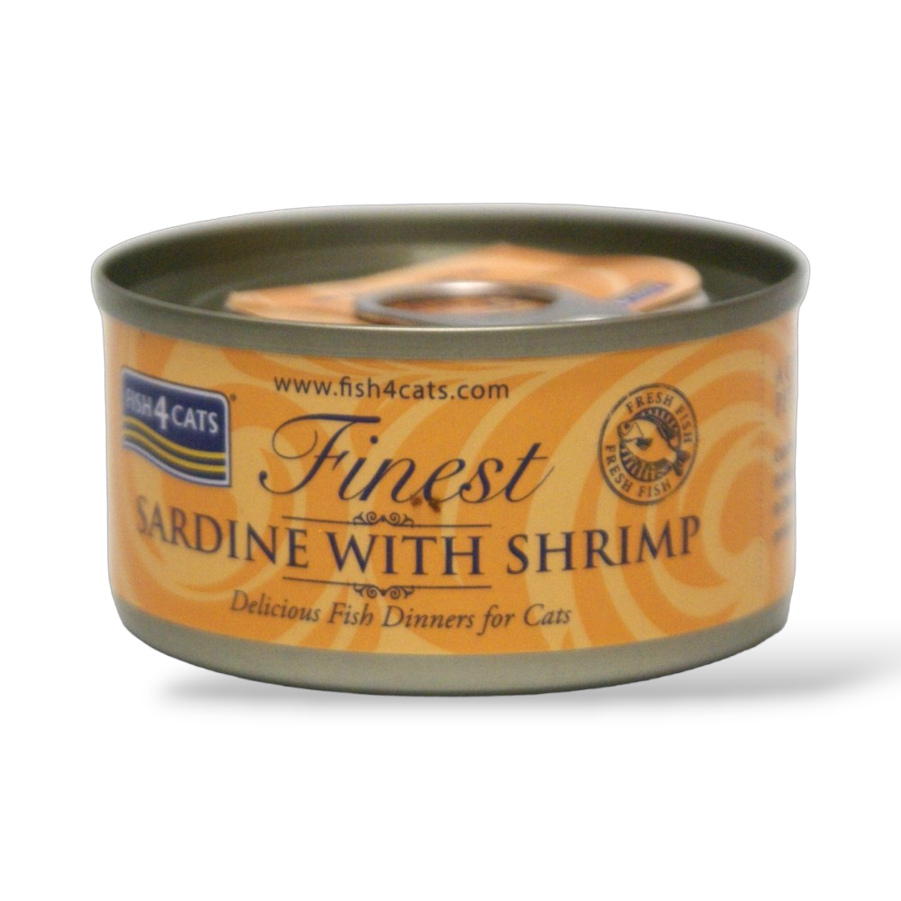 Fish4Cats - Finest Sardine With Shrimp - 70g