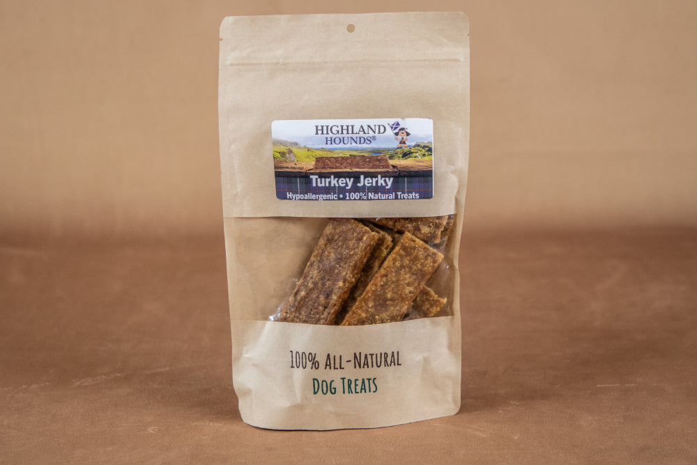 Highland Hounds - Treats - Turkey Jerky - 150g