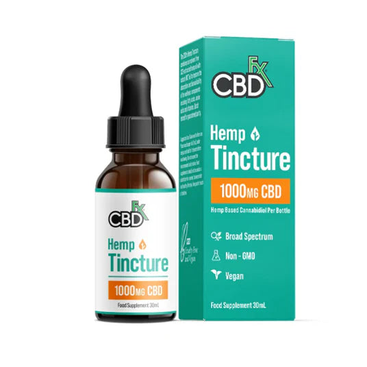 CBDfx - Unflavoured Tincture - 1000mg